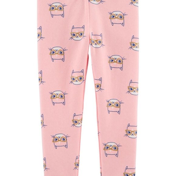 Kittens matching casual T-shirt and leggings set. - Picture 4 of 4